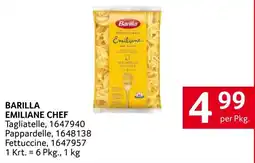 Transgourmet Barilla emiliane chef Angebot