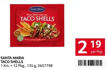 Transgourmet Santa maria taco shells Angebot