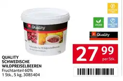 Transgourmet Quality Schwedische Wildpreiselbeeren Angebot