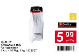 Transgourmet Quality kakao mix 16% Angebot
