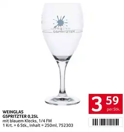 Transgourmet Weinglas gspritzter Angebot