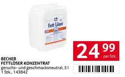 Transgourmet Becher fettlöser konzentrat Angebot