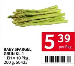Transgourmet Baby spargel grün Angebot