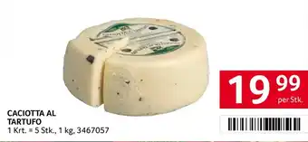Transgourmet Caciotta al tartufo Angebot
