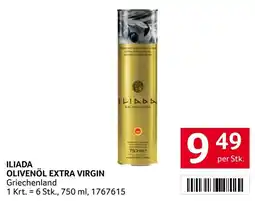 Transgourmet Iliada olivenöl extra virgin Angebot