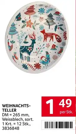 Transgourmet Weihnachts- teller Angebot