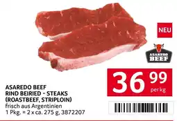 Transgourmet Asaredo beef rind beiried - steaks Angebot