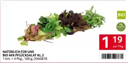 Transgourmet Natürlich für uns bio mix pflücksalat Angebot