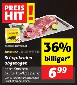 Nah&Frisch Schopfbraten abgezogen Angebot