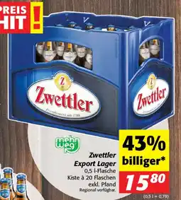 Nah&Frisch Zwettler Export Lager Angebot