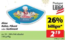 Nah&Frisch Alma Rahm, Pikant oder Sortiment Angebot