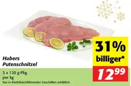 Nah&Frisch Hubers Putenschnitzel Angebot
