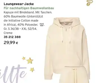 Tchibo Eduscho Loungewear-Jacke Angebot