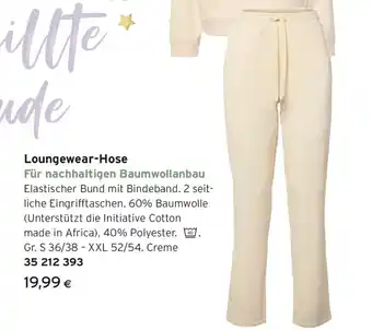 Tchibo Eduscho Loungewear-Hose Angebot