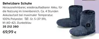 Beheizbare Schuhe