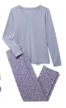 Tchibo Eduscho Pyjama, flieder Angebot