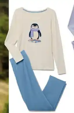 Tchibo Eduscho Pyjama, creme Angebot