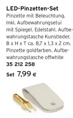 Tchibo Eduscho LED-Pinzetten-Set Angebot
