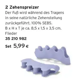 Tchibo Eduscho 2 Zehenspreizer Angebot