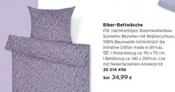 Tchibo Eduscho Biber-Bettwäsche, Normalgröße Angebot