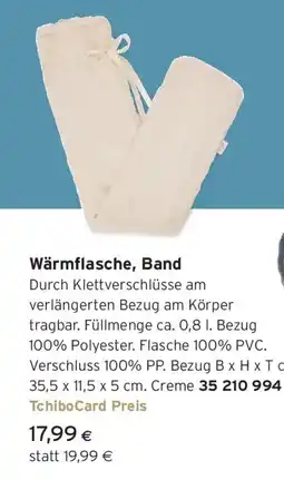 Tchibo Eduscho Band-Wärmflasche Angebot