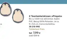 Tchibo Eduscho 2 Taschenheizkissen Pinguin Angebot