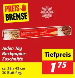 Nah&Frisch Jeden Tag Backpapier- Zuschnitte Angebot