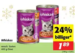 Nah&Frisch Whiskas Angebot