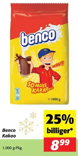 Nah&Frisch Benco Kakao Angebot