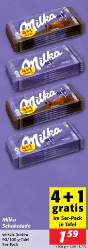 Nah&Frisch Milka Schokolade Angebot