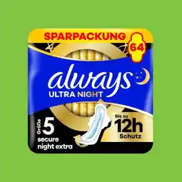 0815 Always Ultra Binden Angebot
