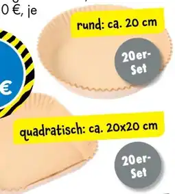 TEDi Airfryer Backpapier Angebot