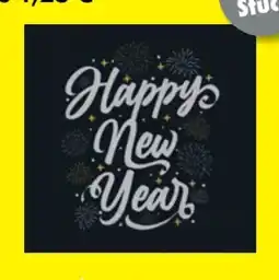 TEDi Servietten Happy New Year Angebot