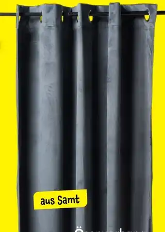 TEDi Ösenvorhang Angebot