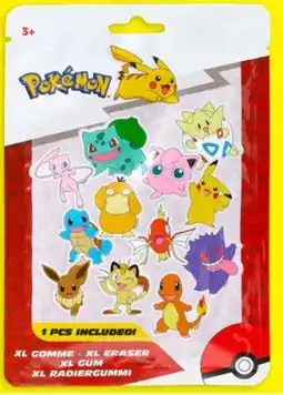 TEDi Pokemon XL Sammelradierer Angebot