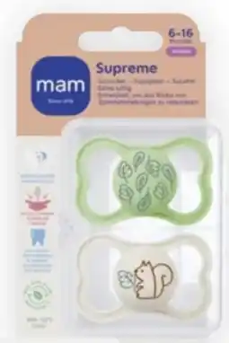 Bipa Mam Supreme Schnuller Angebot