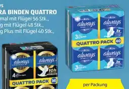 Hofer Always Ultra Binden Angebot