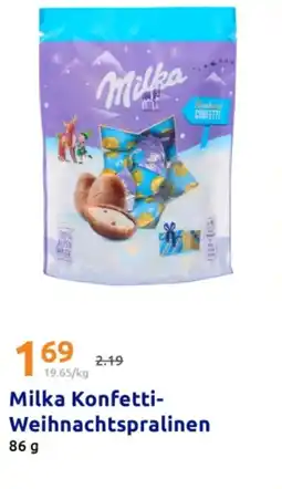 Action Milka Konfetti-Weihnachtspralinen Angebot