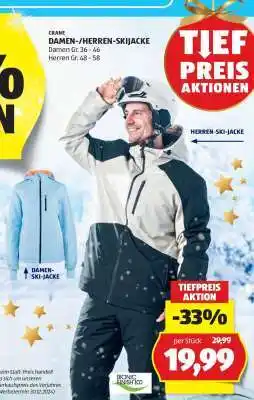 Hofer CRANE DAMEN-/HERREN-SKIJACKE Angebot