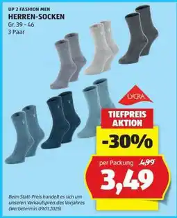 Hofer HERREN-SOCKEN Angebot