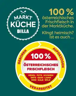 Billa Österreichisches frischfleisch Angebot
