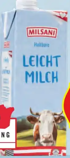 Hofer Milsani Haltbare Leichtmilch Angebot