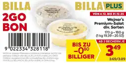 Billa Wojnar's Premium-Salat div. Sorten Angebot