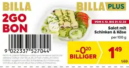 Billa Salat mit Schinken & Käse Angebot