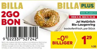 Billa Ja! Natürlich Bio-Laugenring Angebot