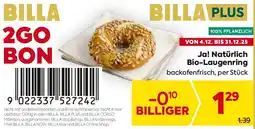 Billa Ja! Natürlich Bio-Laugenring Angebot