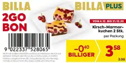 Billa Kirsch-Marmor- kuchen 2 Stk. per Packung Angebot