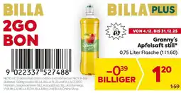 Billa Granny's Apfelsaft still Angebot
