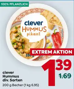 Billa Clever hummus div. sorten Angebot