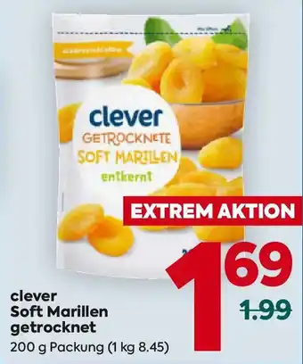 Clever soft marillen getrocknet